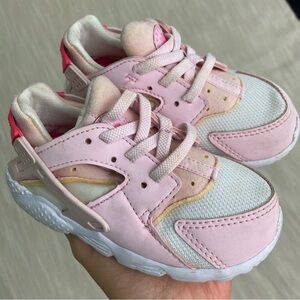 Nike Huarache Run Pink 8C Sneaker Shoes
